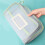 Waterproof Dustproof Zippered Pouch Book Storage Bag for-Pink 3