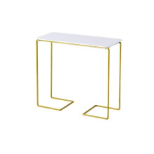 Gold Large Cake Stand with Ceramic Plate, Wrought Iron Dessert Display for Parties and Weddings