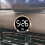 Rose Gold Luminous Car Dashboard Clock with Easy Installation and Universal Fit 4