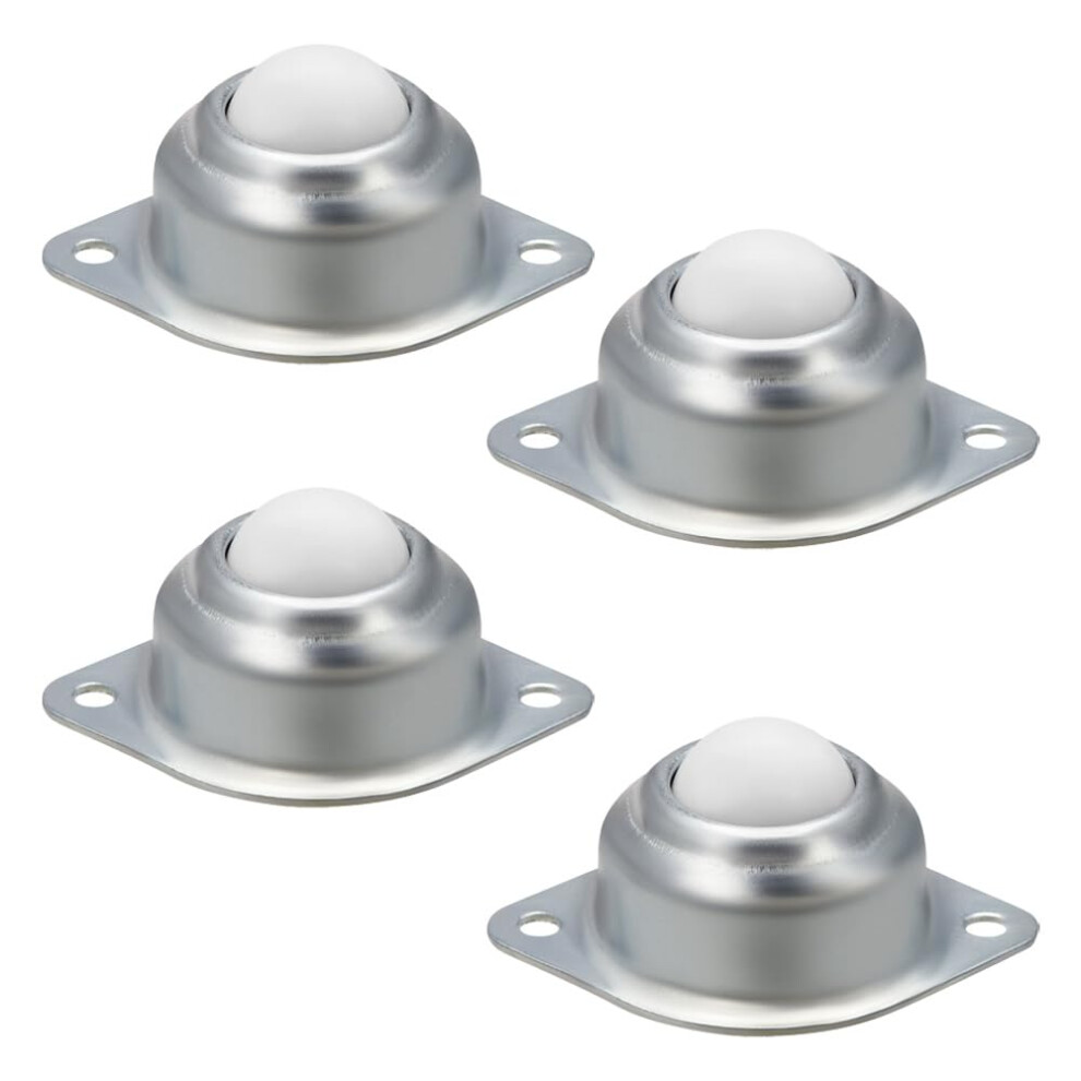 Rolling Ball Transfers Nylon Round Ball Transfer Universal Casters Silent Furniture 4Pcs 25Mm 0.98In Trash Can 9199774663670