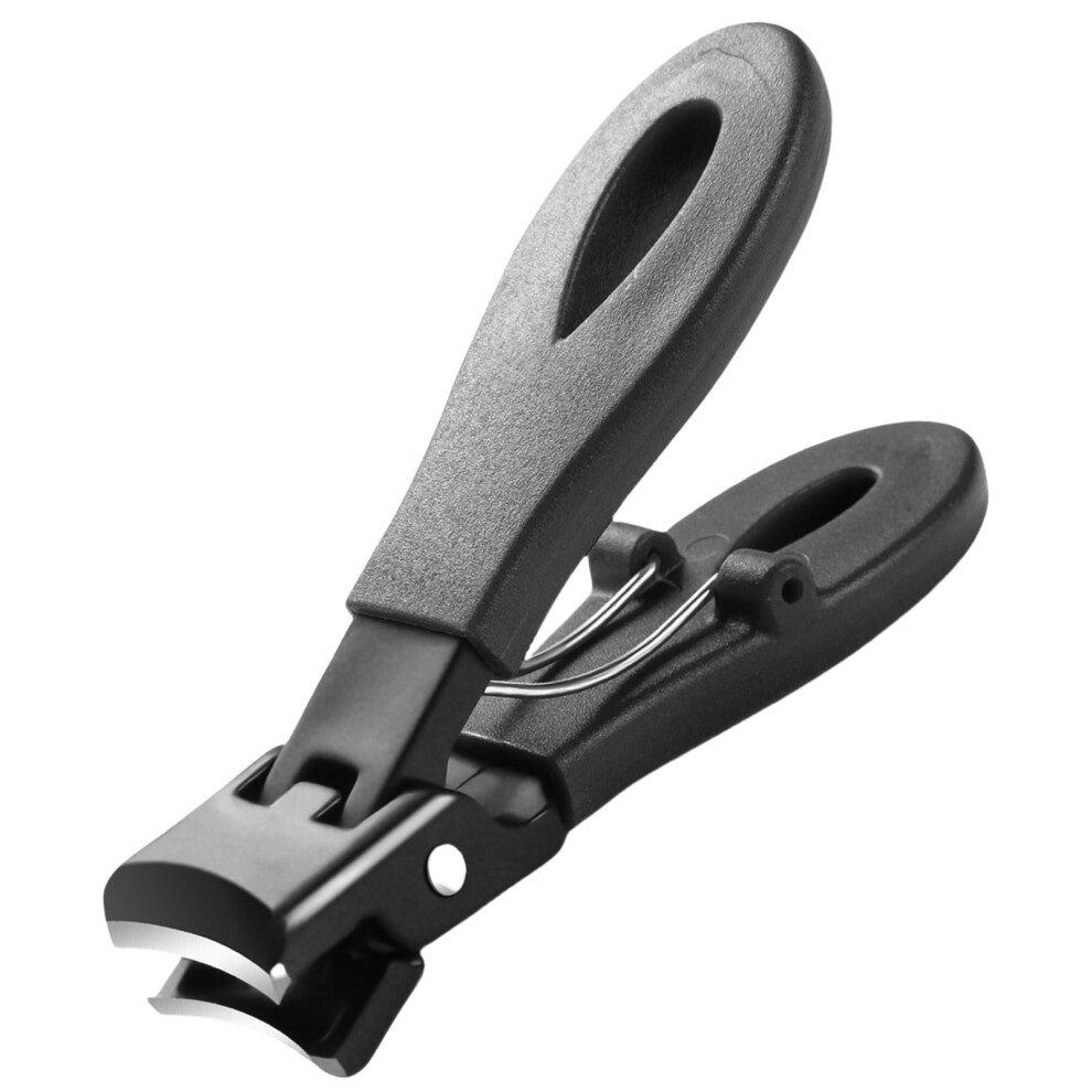 Wide Jaw Opening Nail Clippers Stainless Steel Toenail Clippers for Thick Nails Ergonomic Grip