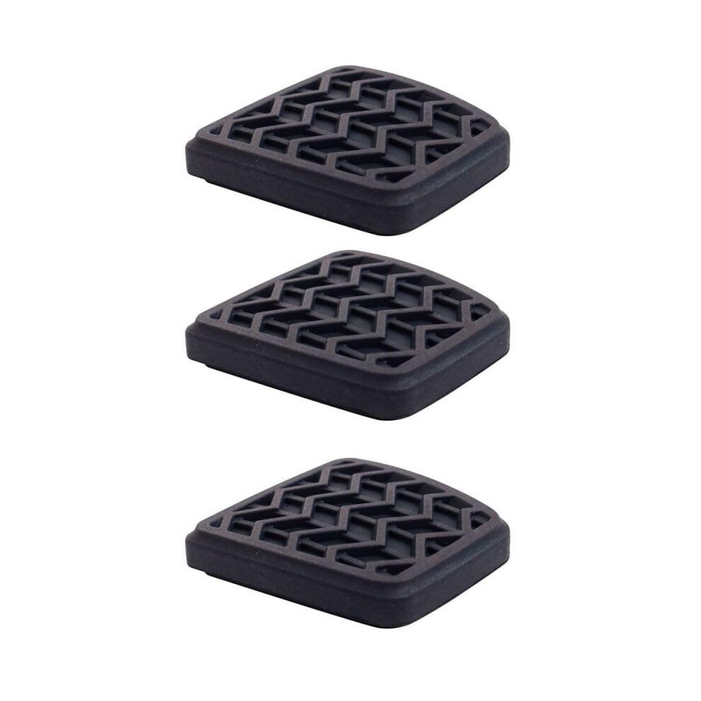 3 Set Brake And Clutch Pedal Pads Slipresistant For Toyota Corolla Camry Rav4 Tacoma Yaris Scion 9199774664660
