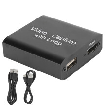 Carte d'acquisition vidéo HDMI haute définition, retour d'information en temps réel à latence ultra-faible pour le jeu et le streaming en direct