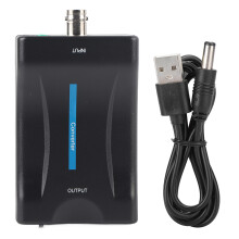 Digital Noise Reduction Converter For Analog Video, Converts BNC Signals To HDMI With Color Optimization, Supports Plug And Play Installation