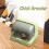 Chick Brooder Box Temperature Adjustable Warmer Transparent Nesting Enclosure Safe Heating Pad For Baby Chicks Green 2
