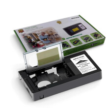 VHSC to VHS Adapter with OneButton Easy Control, Wide Format Compatibility for VCR and Digital Conversion