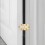 2Pcs Brass Table Hinges 90 Degree Flip  Solid Round Edge with Screws for Folding Tables and Desks 5