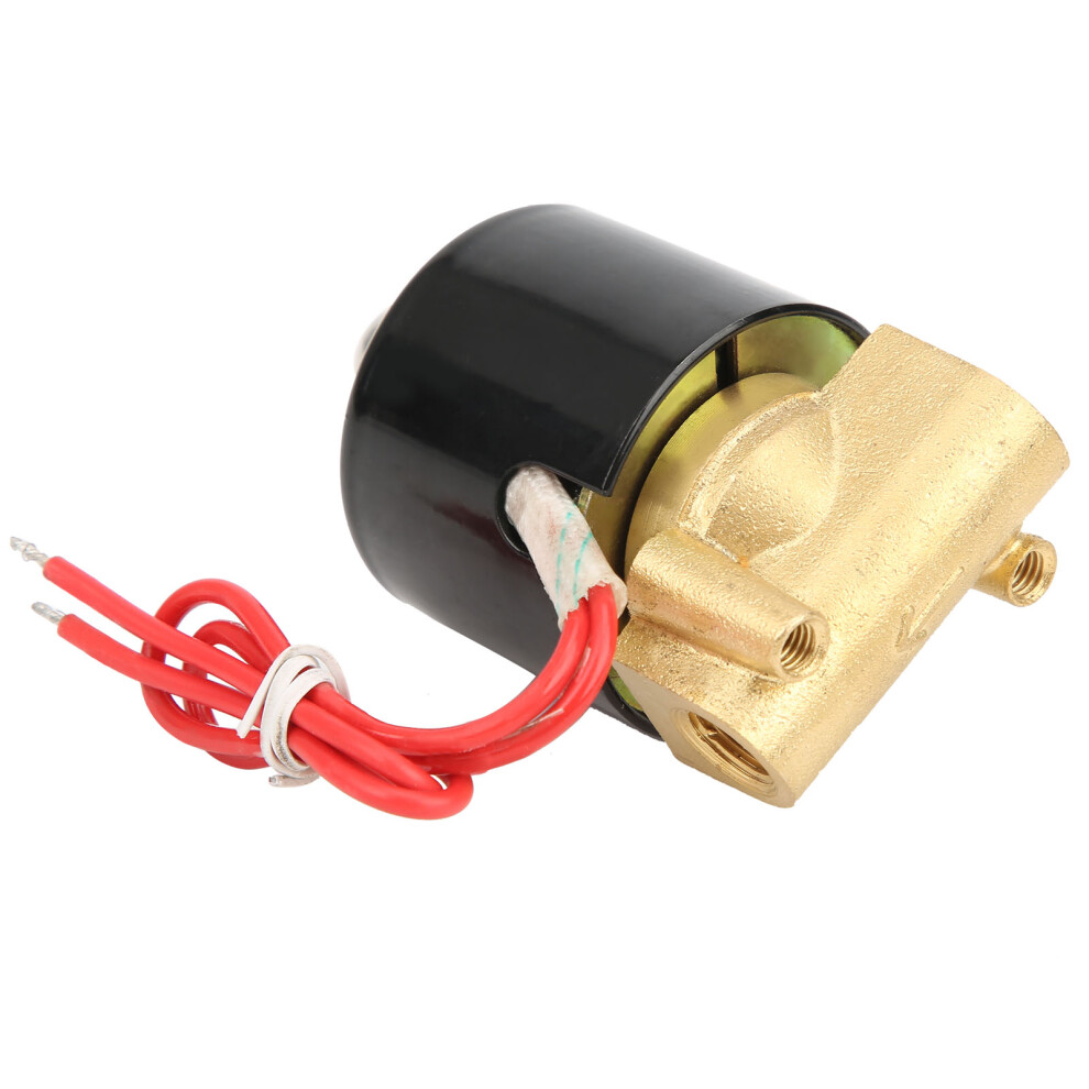 G1/8 Brass Water Pressure Solenoid Valve 220V, 2W-025-06Ac 4301379568631