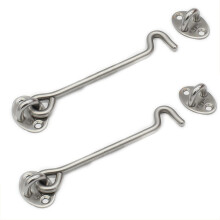 Stainless Steel Sliding Bolt Gate Latch 4in Heavy Duty Rust Resistant for Barn Door Shed Security