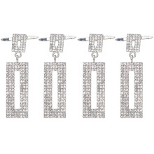 Orecchini per occasioni speciali, confezione regalo, pietre di zirconi cubici, orecchini a perno ipoallergenici, orecchini pendenti scintillanti,