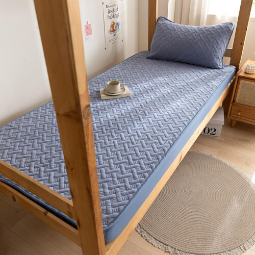 Fitted Bed Sheets 120x200+25cm  Quilted With Durable Elastic Edges  Extra Deep Pocket 2