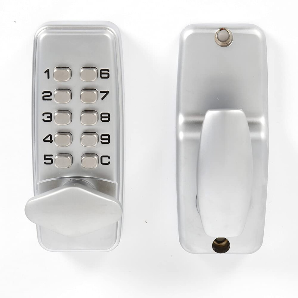Keyless Door Lock With 8000+ Code Combinations, Waterproof Mechanical Combination Lock For Home And Gate 9094768918166