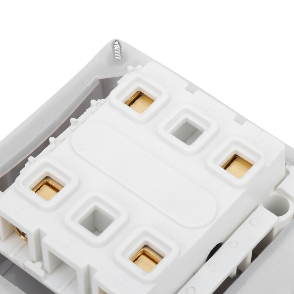Weatherproof 250V 2P40a Rotary Switch Socket With Strong Sealing 7631379570998