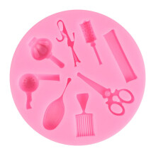 Le moule en Silicone pour cheveux de beauté comprend des
