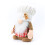 Chef Gnomes – décoration de noël, poupées tricotées,-Type A 3