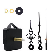 Pendulum Type Movement Step Clock Accessory Quartz-9403 black