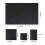 Crucifix Stitch Aida Fabric 14 Count Assorted-Black 50x50cm 3