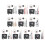 Wall Quartz Pendulum Clock Movement Mechanism with Long-Set one 2