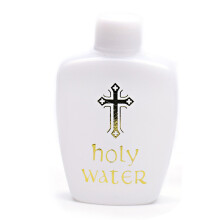 Holy Water Bottle Sturdy bishop Church Lourdes Water Bottle