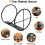 Wall Mounted Wine Bottle Holder Display Rack Hanger Kitchen 5