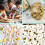 5 PCS Easter Bunny Cake Decorating Molds Stainless Steel 5