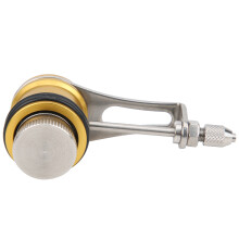 Fishing Knotting Kit Wire Knot Tool for Line Winder Assist, Gold