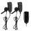 Microphone Kit, Omnidirectional Sound Reception, Full Compatibility, For iPhone, iPad, Android Devices, 1 Receiver, 2 Microphones, Supports Multiple 3