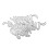 Happy Valentines Day Metal Cutting Dies Stencil-Silver 1