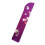 Elegant Folding Hand Fan Bag Holder Dustproof Protector-Purple 1