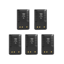 Two Way Radio Battery 5 Pack 2600mAh Liion FNBV104Li for VX231 VX230 VX234 Extended Life