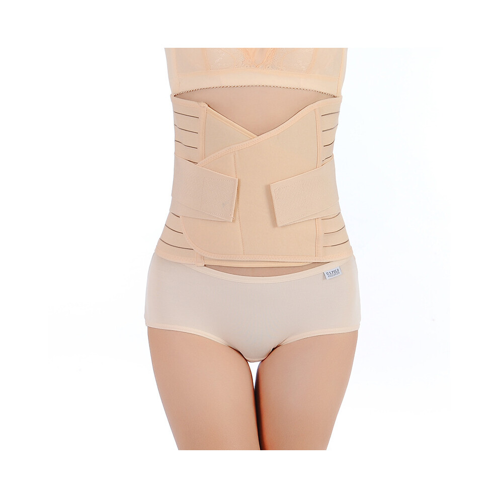 C Section Recovery Abdominal Binder, Recovery Belt for Women After Delivery, Postpartum Belly Band with Back Support and Core Muscles Support, Latex