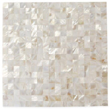 Mother of Pearl Mosaic Tile 12x12 White Shell Glass Wall Backsplash Seamless Design