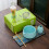 Matcha Tea Set 7pcs Celadon Blue Complete Ceramic and Bamboo Japanese Tea Ceremony Kit 3