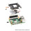 PCIe to M.2 Adapter for Raspberry Pi 5, Supports NVMe Protocol M.2 Solid State Drive, HAT + Standard 7