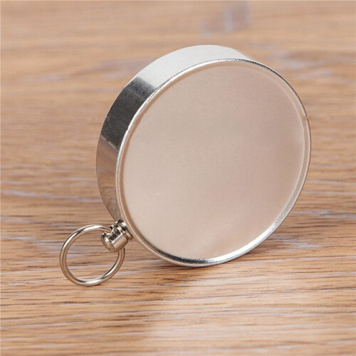 4X Portable Compass Keychain Ring Adventure Hiking Survival Aid Compass 1