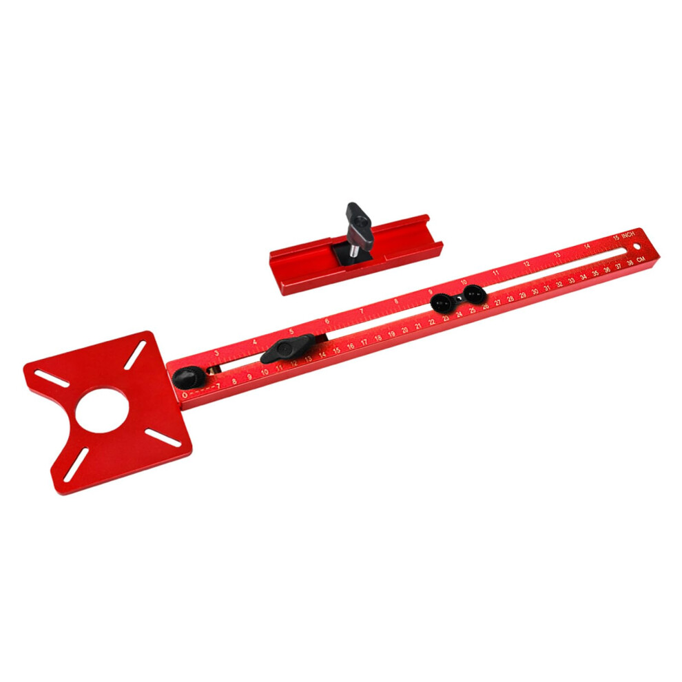 4 In 1 Router Milling Jig With Adjustable Aluminum Guide Template For Precision Woodworking And Cabinet Hardware 9199774668262