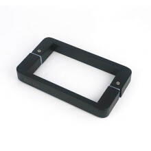Shower Door Handle 304 Stainless Steel Square Glass Pull 145mm Hole Centre CorrosionResistant