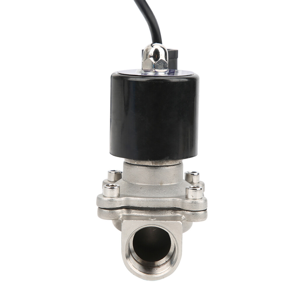 G3/4In Electric Solenoid Valve 20Mm, 220V, 2W, Stainless Steel 6911379575942