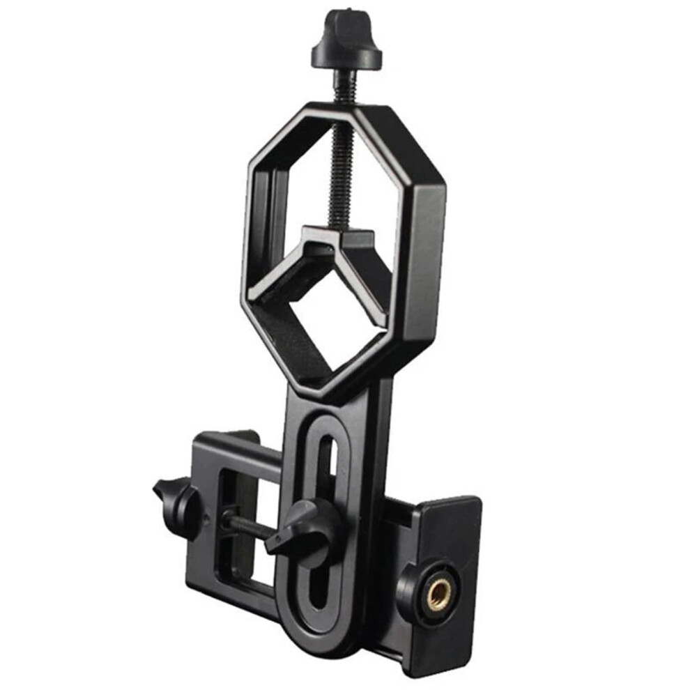 Universal Phone Adapter Mount Telescope For Microscope Spotting Scope Clip In Bracket Stand Holder 1Pcs Smartphone Clip 9187378920350