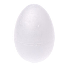 Egg Ball Modeling Polystyrene Styrofoam Foam For DIY Easter-8cm