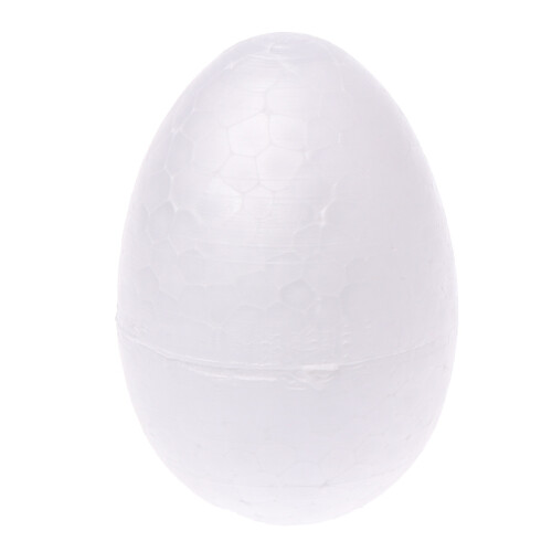 Egg Ball Modeling Polystyrene Styrofoam Foam For DIY Easter-8cm