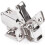 165 Degree Wide Angle Cabinet Corner Hinge with HeavyDuty Spring Support for Kitchen Cupboards 2