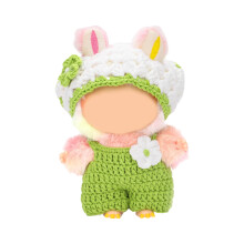 Crochet Doll Clothes Set Includes Step-by-Step-Green jumpsuits