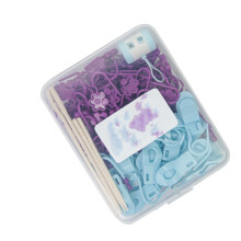 1 Set Sewing Needle Stitching Markers Crochet-Blue purple