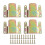 Sectional Sofa Connectors Heavy Duty Rust Resistant Interlocking Brackets with Screws for Loveseat 1