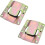Sectional Sofa Connectors Heavy Duty Rust Resistant Interlocking Brackets with Screws for Loveseat 5