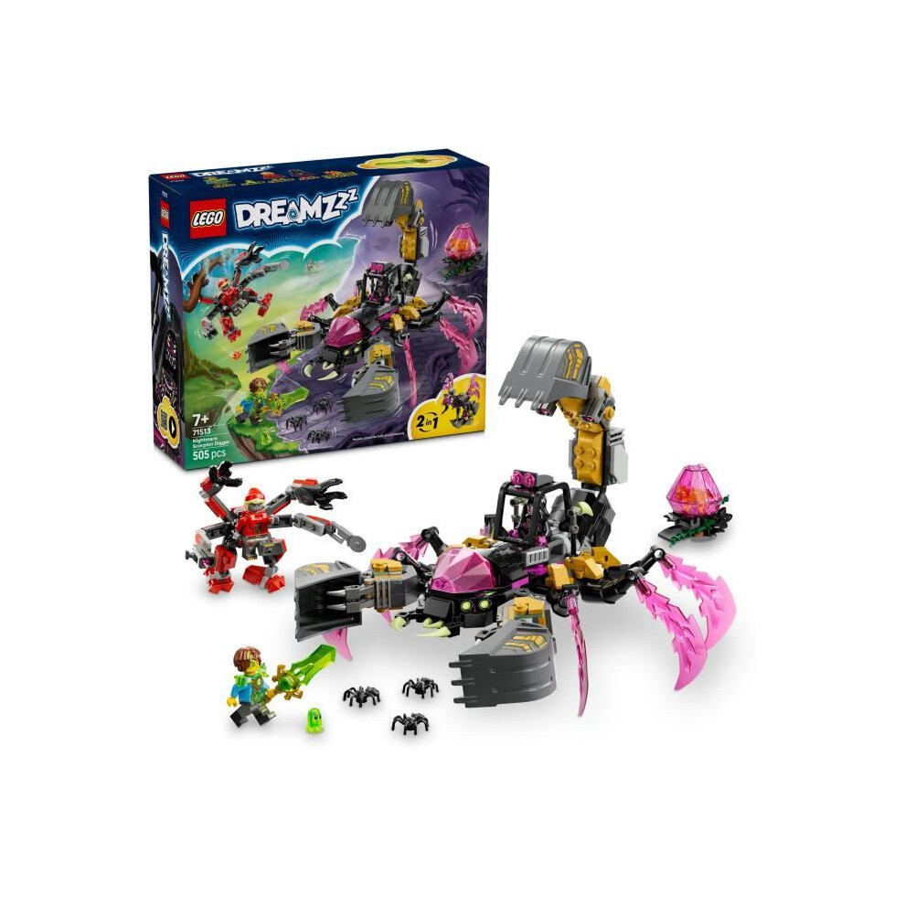 Lego Dreamzzz 71513 Nightmare Scorpion Digger - Building Set