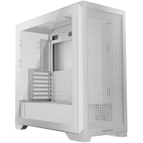 PC behuizing - MODECOM - Volcano Expanse T - MIDI Wit - 2 interne bays - 2 ventilatoren