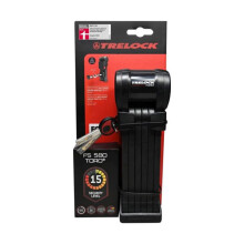 Vouwslot - TRELOCK - FS-580 X-Press - Gehard staal - Maximale veiligheid - Vouwbaar en praktisch
