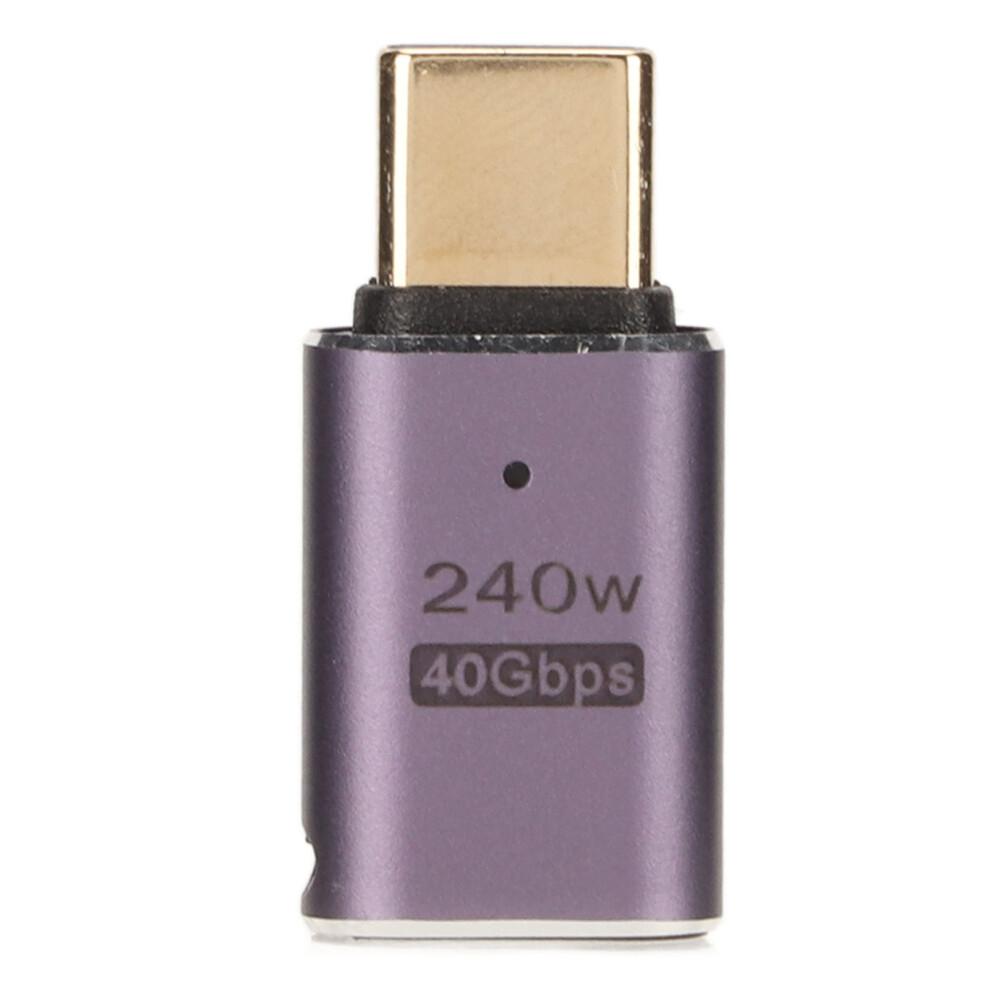 Revolutionize Your Tech Experience With Our Usb4.0 Type C Adapter, High Power Fast Charging 240W For Lightning-Fast Device Energizing, Plug And Play U 9176269232542